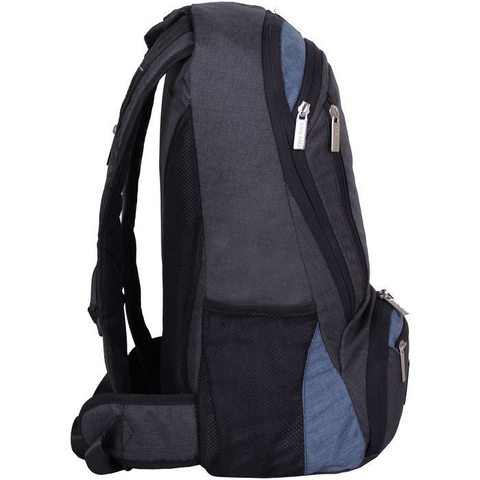 Рюкзак для ноутбука Bagland Granite 23 л. чорн./сірий (0012069) купити недорого в Ти Купи