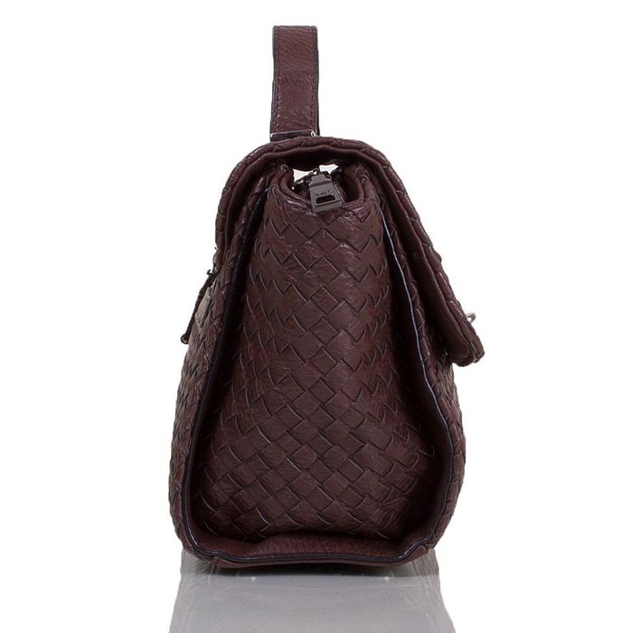 Жіноча коричнева повсякденна сумка з якісного шкірозамінника ANNA & LI купити недорого в Ти Купи
