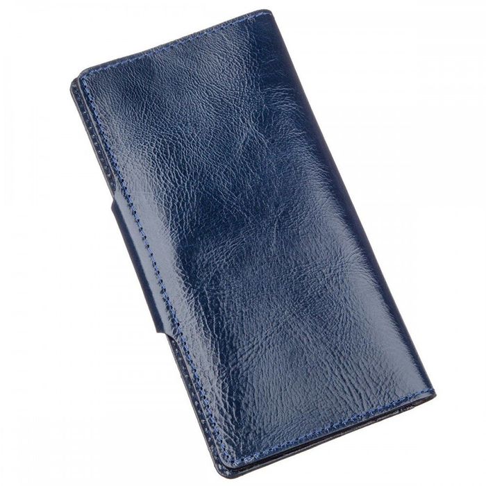 Чоловічий гаманець зі шкіри Алькор SHVIGEL SHVIGEL Синій купити недорого в Ти Купи