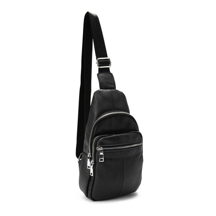 Шкіряна сумка слінг Tiding Bag M56-698A купити недорого в Ти Купи