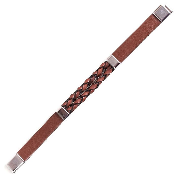 Кожаный коричневый женский браслет DERI BILEKLIK sh10049-3 купить недорого в Ты Купи