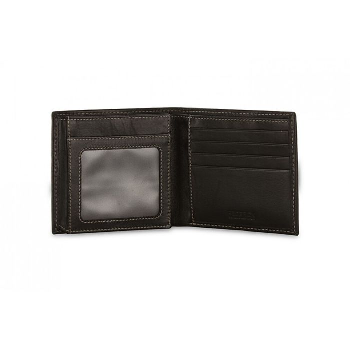 Шкіряний чоловічий гаманець Redbrick RBWC0016 c RFID (black) купити недорого в Ти Купи