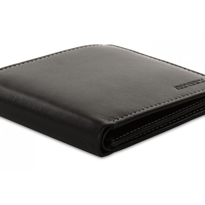 Кожаный мужской кошелек Redbrick RBWC0016 c RFID (black) купить недорого в Ты Купи