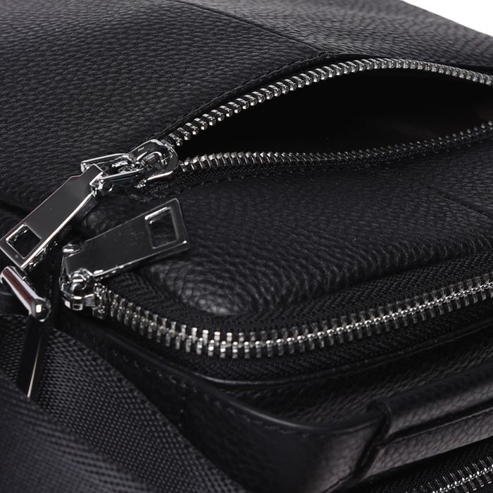 Мужская кожаная сумка Ricco Grande K16406a-black купить недорого в Ты Купи