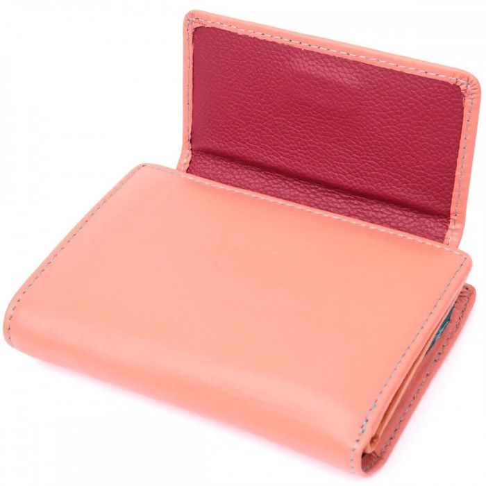 Женский комбинированный кожаный кошелек ST Leather 22499 купить недорого в Ты Купи