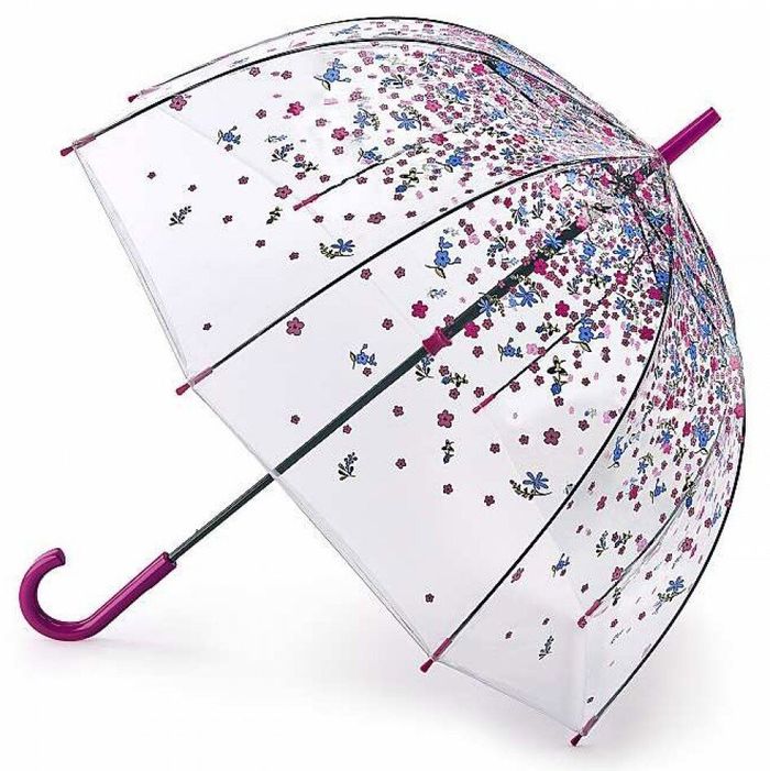 Жіноча механічна парасолька Fulton Birdcage-2 L042 Tumble Down Petals (Обпадаюче Пелюстки) купити недорого в Ти Купи