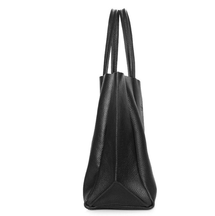 Шкіряна сумка POOLPARTY Soho Mini чорна купити недорого в Ти Купи