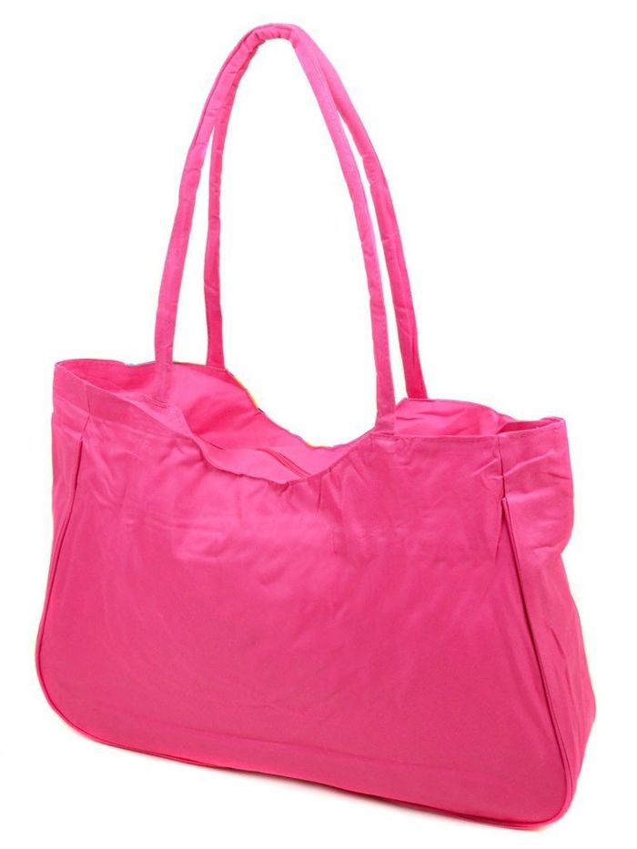 Жіноча рожева пляжна сумка Podium / 1328 pink купити недорого в Ти Купи