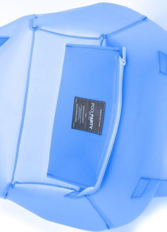 Пластикова сумка POOLPARTY Gossip блакитна купити недорого в Ти Купи