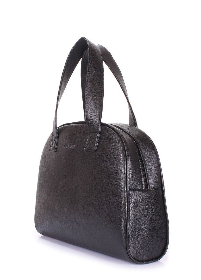 Чорна жіноча сумка зі шкірозамінника POOLPARTY Boom купити недорого в Ти Купи