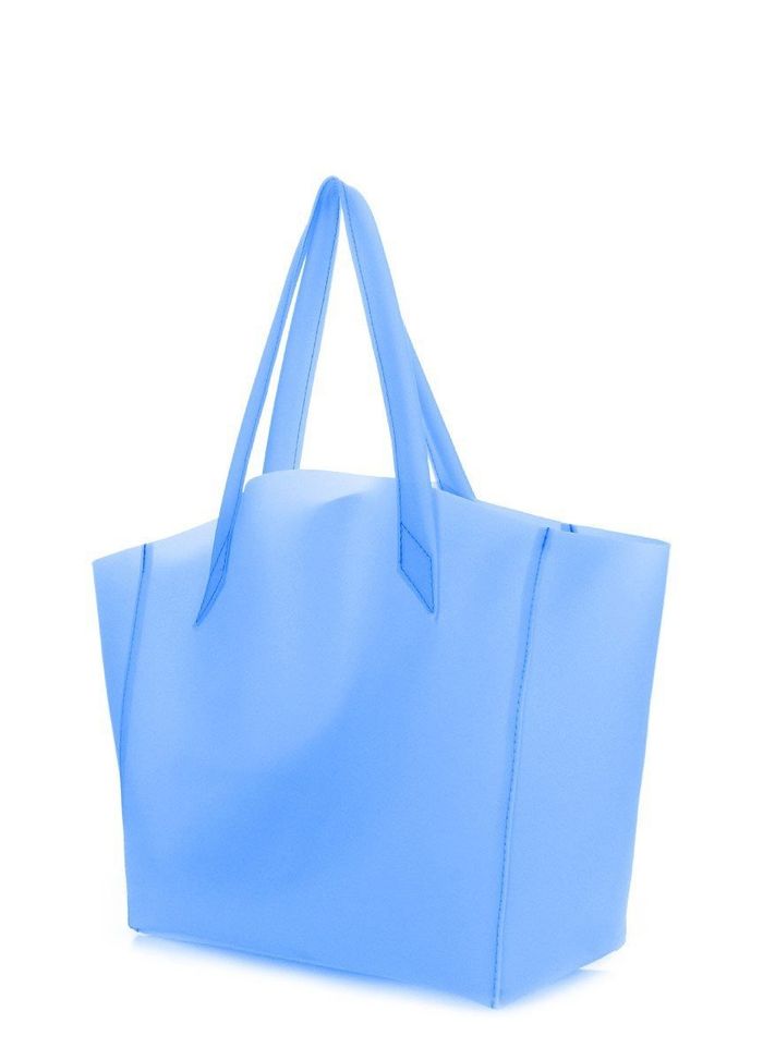 Пластиковая сумка POOLPARTY Gossip голубая купить недорого в Ты Купи