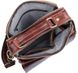Чоловіча шкіряна сумка Vintage 14550 Темно-коричневий