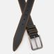 Мужской кожаный ремень Borsa Leather 125v1fx105-black