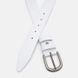 Женский кожаный ремень Borsa Leather 100v1genw107-white