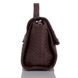 Женская коричневая повседневная сумка из качественного кожзаменителя ANNA&LI