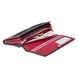 Жіночий шкіряний гаманець Visconti cd21 blk / red