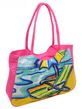 Жіноча рожева пляжна сумка Podium / 1328 pink купити недорого в Ти Купи