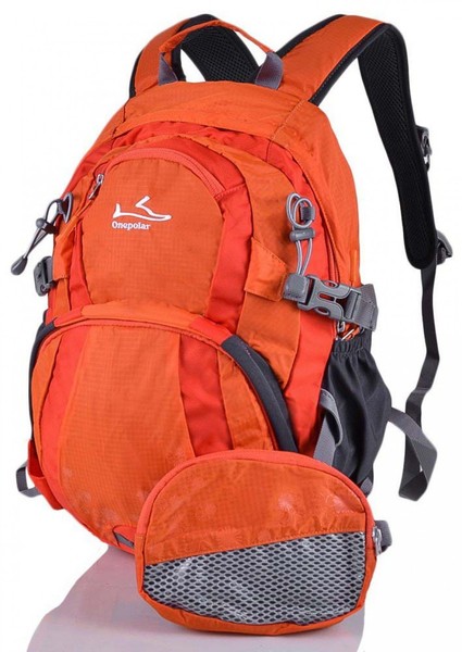 Женский вместительный рюкзак ONEPOLAR оранжевый купить недорого в Ты Купи