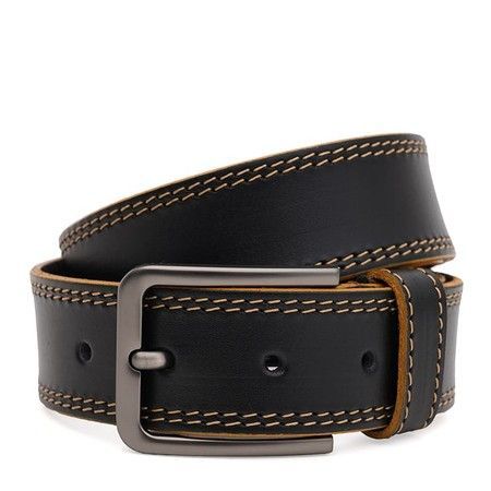 Мужской кожаный ремень Borsa Leather 115v1fx105-black купить недорого в Ты Купи