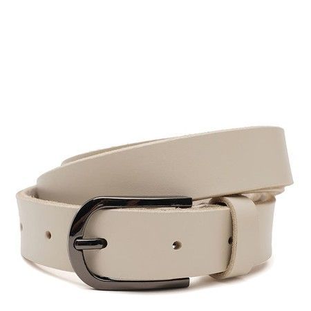 Женский кожаный ремень Borsa Leather V1FX31-beige купить недорого в Ты Купи