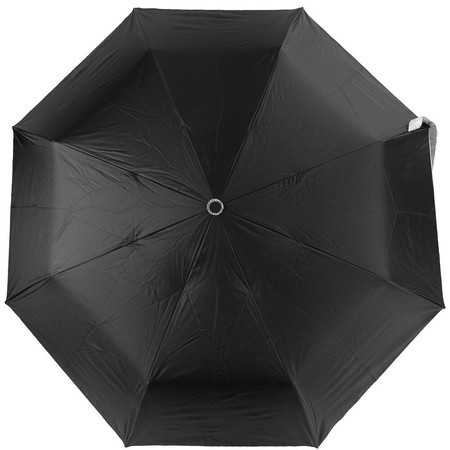 Полуавтоматический женский зонтик FARE fare5529-black-silver купить недорого в Ты Купи