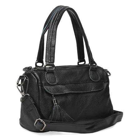 Женская кожаная сумка Keizer k14007-black купить недорого в Ты Купи