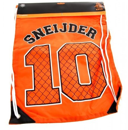 Спортивний рюкзак, KNVB Gymbag Sneijder Nr 10 Orange купити недорого в Ти Купи