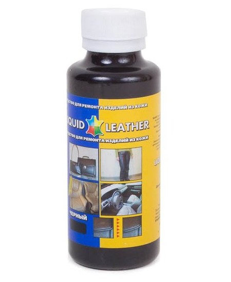 Жидкая кожа для ремонта кожаных изделий LIQUID LEATHER черная T459567-1-black-125 купить недорого в Ты Купи