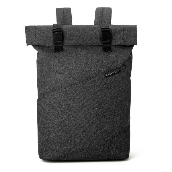 Чоловічий рюкзак для ноутбука 15.6 "BAGSMART (BM0140006A001) чорний купити недорого в Ти Купи