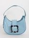 Женская модная голубая сумка из экокожи FAMO Дженника 1137