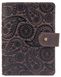 Обкладинка для паспорта зі шкіри Hi Art «Buta Art» PB-02/1 Shabby Gavana Brown Темно-коричневий купити недорого в Ти Купи