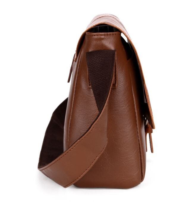 Мужская коричневая деловая сумка Polo 8815 купить недорого в Ты Купи