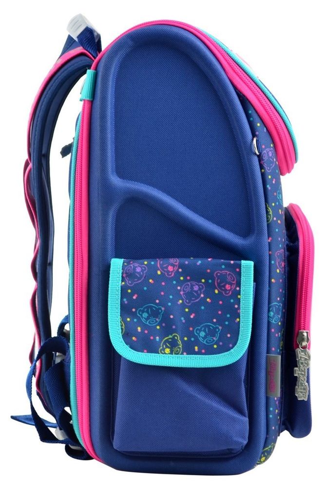 Школьный каркасный ранец YES SCHOOL 28х35х14 см 14 л для девочек H-17 MTY (555096) купить недорого в Ты Купи