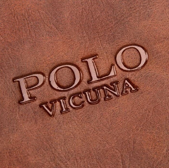 Чоловіча коричнева ділова сумка Polo 8815 купити недорого в Ти Купи
