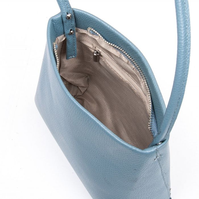 Жіноча шкіряна сумка класична ALEX RAI 99116 blue купити недорого в Ти Купи