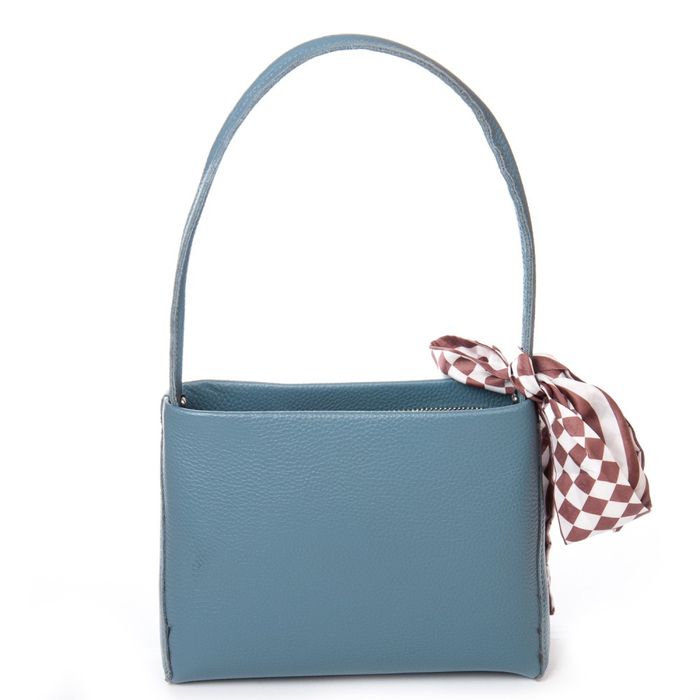 Женская кожаная сумка классическая ALEX RAI 99116 blue купить недорого в Ты Купи