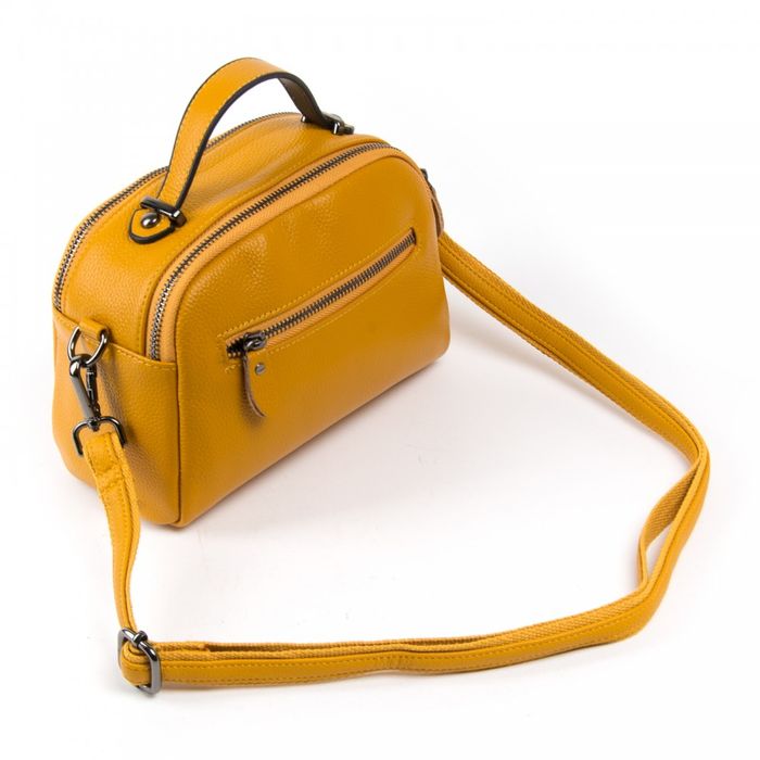 Жіноча шкіряна сумка-клатч ALEX RAI 1-02 2906-9 yellow купити недорого в Ти Купи