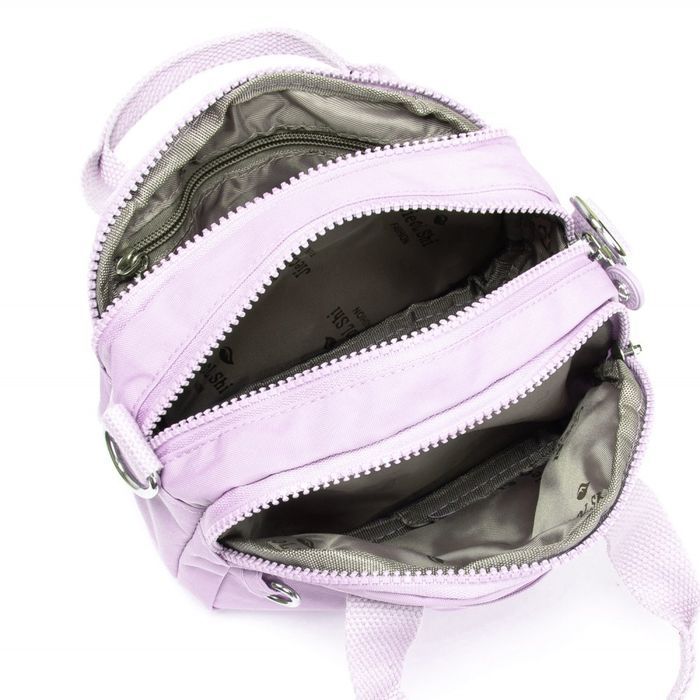 Жіноча сумка Jielshi B122 l.purple купити недорого в Ти Купи