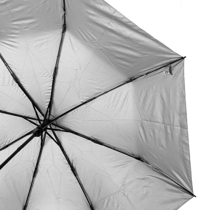 Полуавтоматический женский зонтик FARE fare5529-black-silver купить недорого в Ты Купи