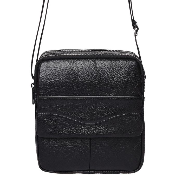 Мужская кожаная сумка Keizer K15206-black купить недорого в Ты Купи