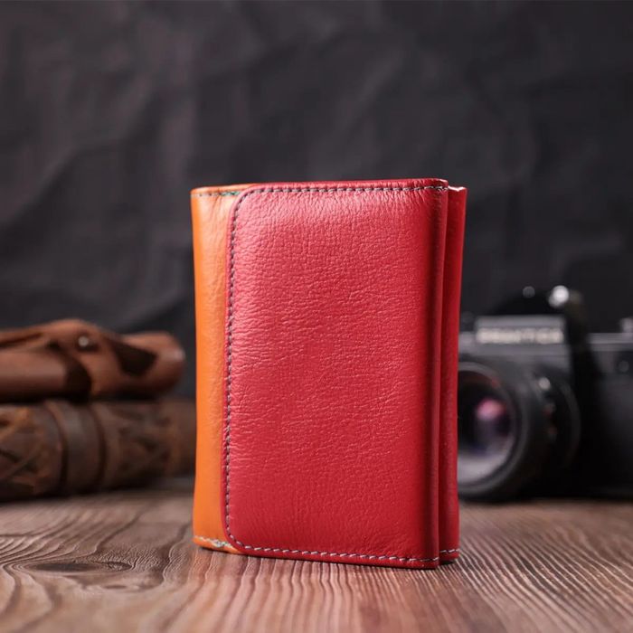 Жіночий комбінований шкіряний гаманець ST Leather 22498 купити недорого в Ти Купи