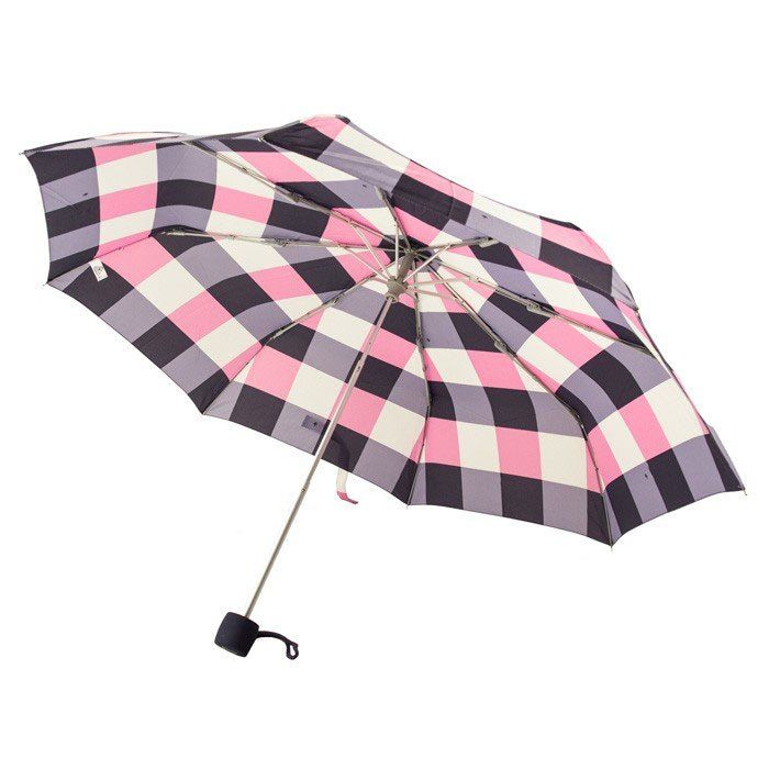 Жіноча механічна парасолька Fulton Minilite-2 L354 - Oversize Check (Клітка) купити недорого в Ти Купи