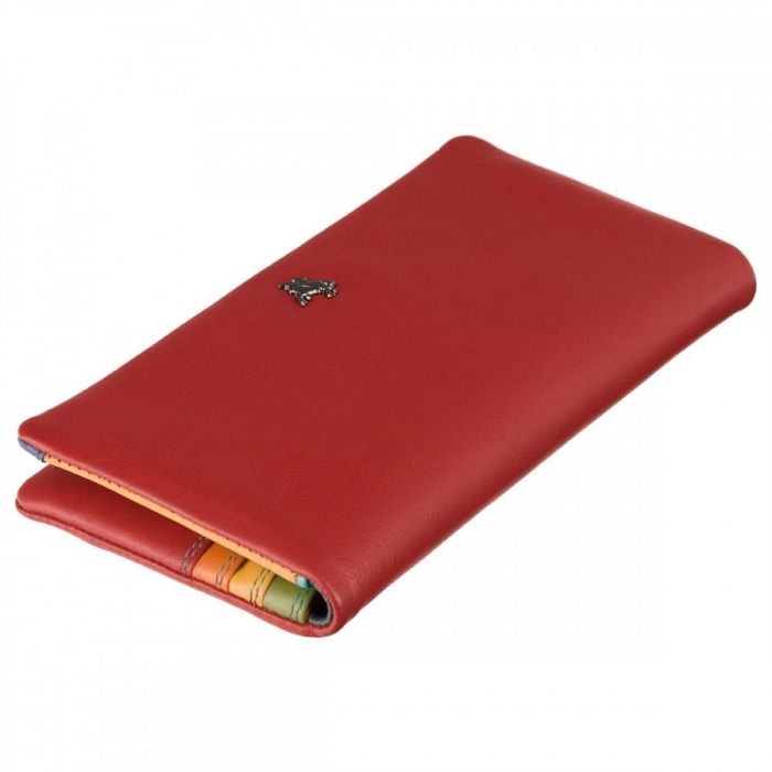 Женский кожаный кошелек Visconti CM70 Anna (Red/Rhumba) купить недорого в Ты Купи
