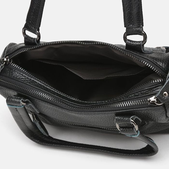 Жіноча шкіряна сумка Keizer k14007-black купити недорого в Ти Купи