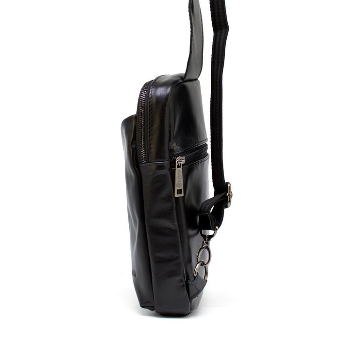 Мужская кожаная сумка-слинг TARWA GA-0204-3md купить недорого в Ты Купи