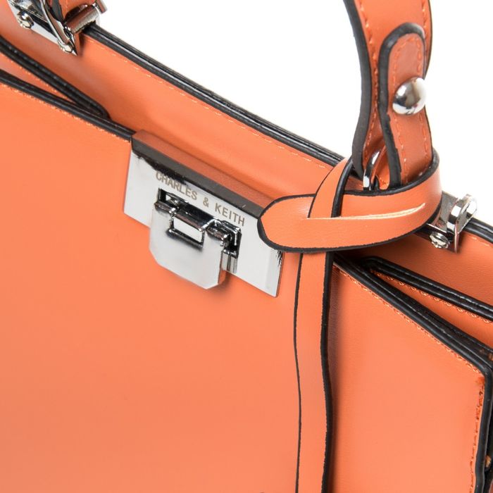 Женская сумочка из кожезаменителя FASHION 04-02 11003 orange купить недорого в Ты Купи