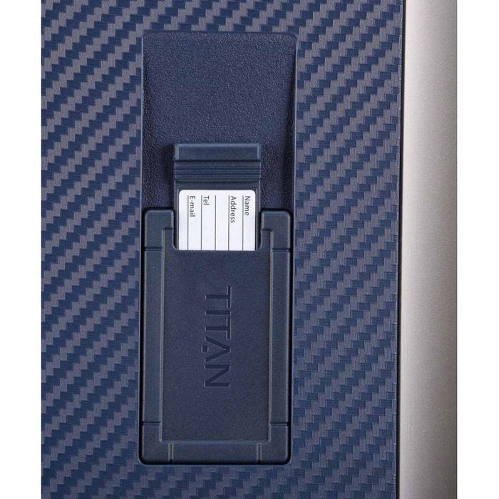 Валіза з USB Titan 37x55x23 см COMPAX / Navy S Ti844406-20 купити недорого в Ти Купи