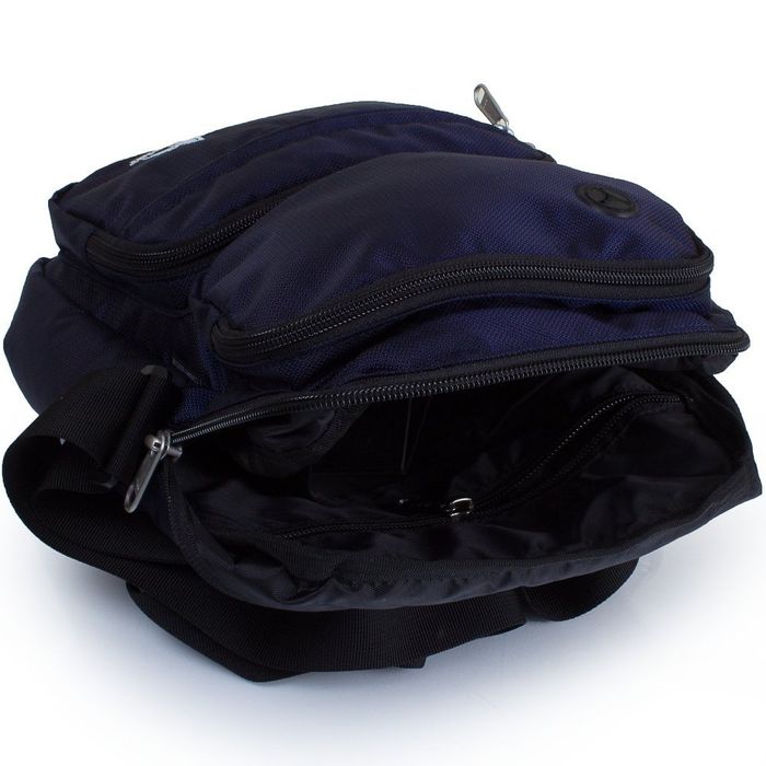 Чоловіча спортивна сумка через плече ONEPOLAR W5630-navy купити недорого в Ти Купи