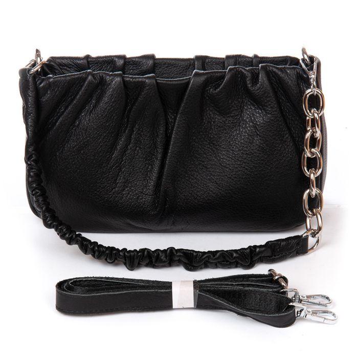Женская кожаная сумка классическая ALEX RAI 2025-9 black купить недорого в Ты Купи