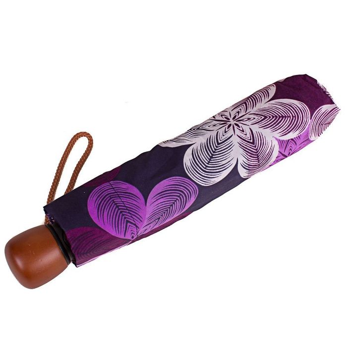 Зонт женский фиолетовый стильный AIRTON полуавтомат купить недорого в Ты Купи